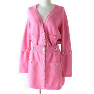 Chanel Cashmere One Piece Set Pink