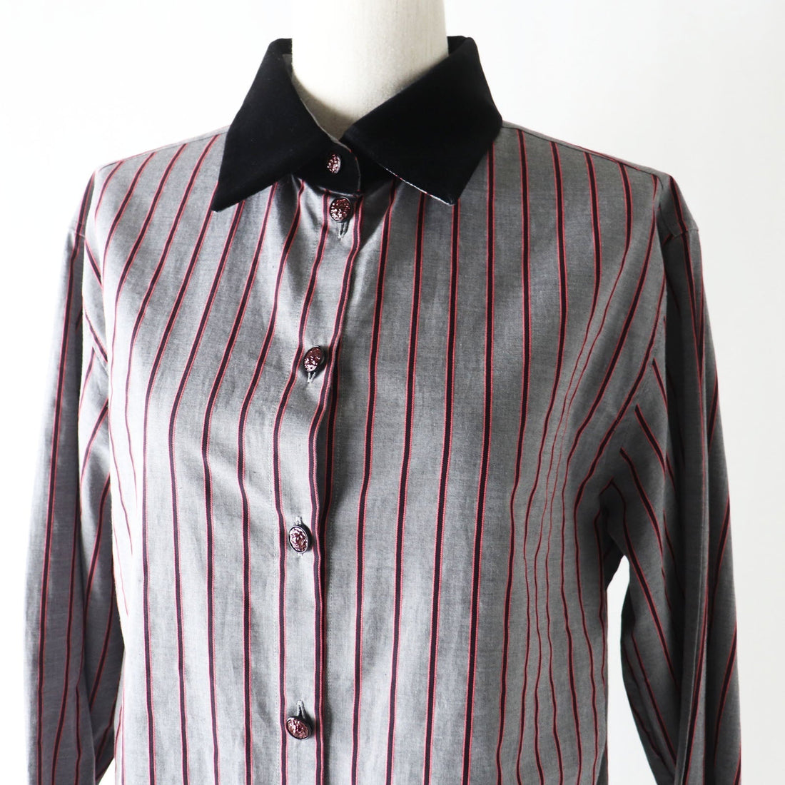Top Quality Chanel Long Sleeve Shirt P73409 Gray/Pink/Black