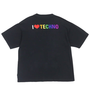 Balenciaga I Love Techno Tee T-shirt Black M