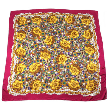 Top Quality Chanel Silk Camellia Jewelry Shawl Scarf