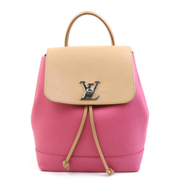 Louis Vuitton Lockme  Leather Backpack Bag