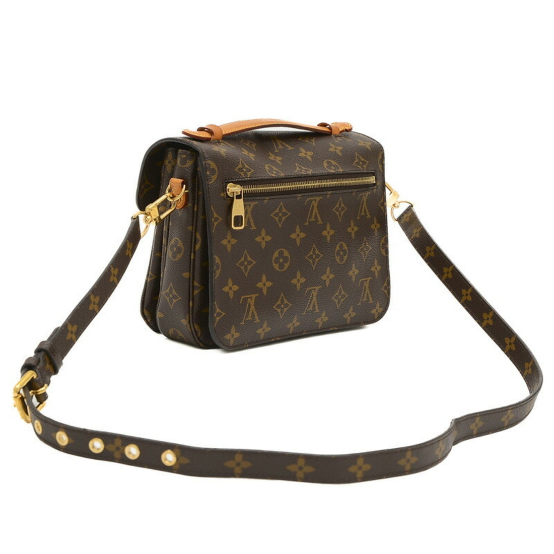 Louis Vuitton Metis  Canvas Shoulder Bag
