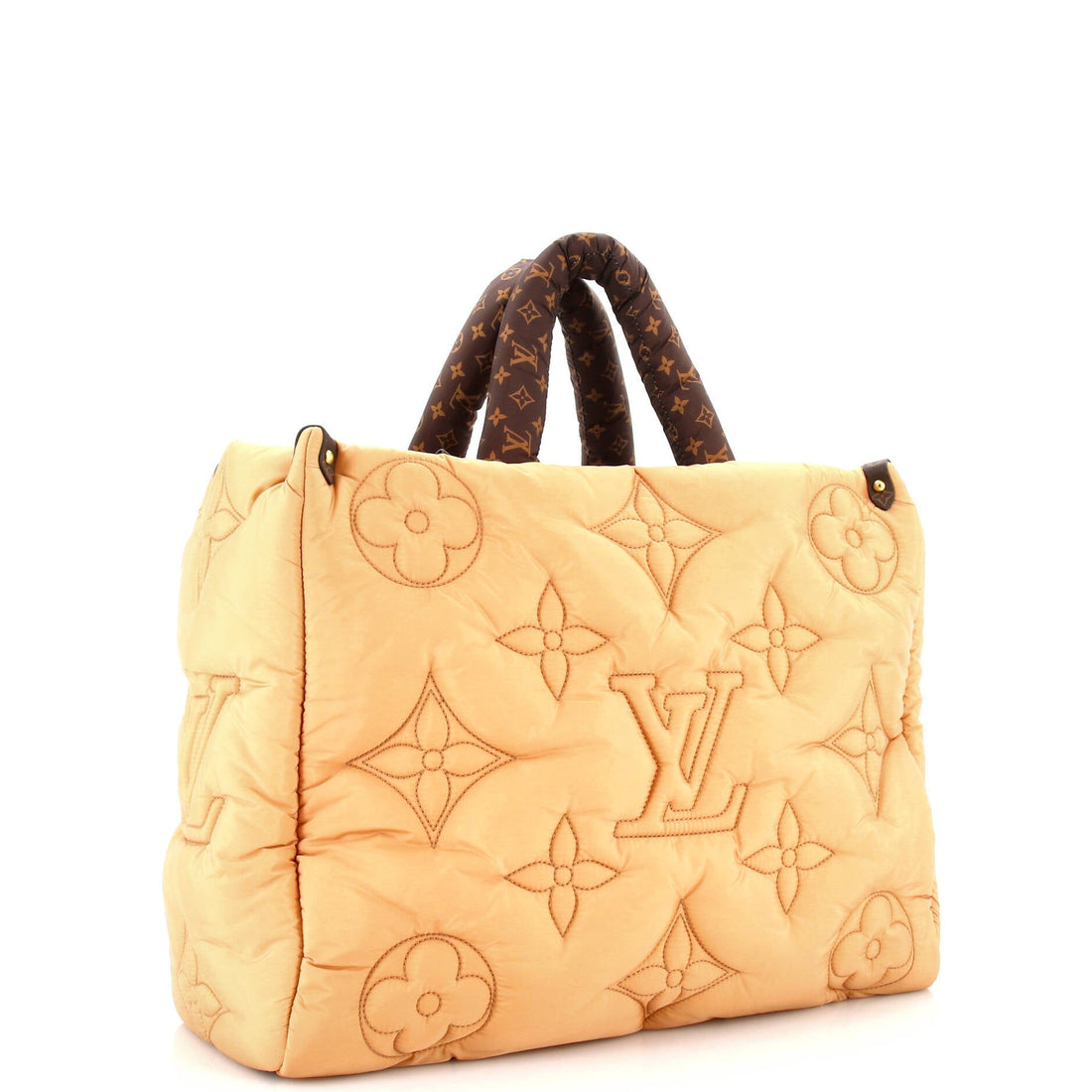 Pillow OnTheGo Tote Monogram Quilted Econyl Nylon GM