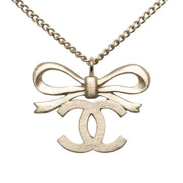 Top Quality Chanel  Ribbon Necklace in Silver Ladies