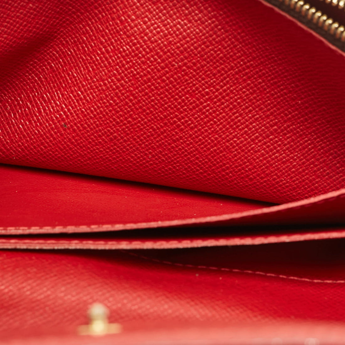 Louis Vuitton Cerise Damier Ebene Canvas Caissa Wallet