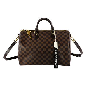 Louis-Vuitton Speedy 35 Bandouliere Damier Leather