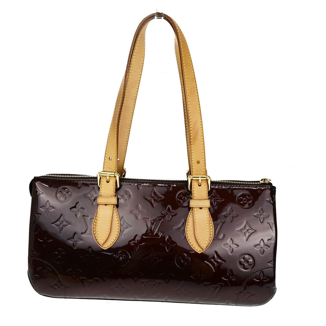 Louis Vuitton Rosewood  Patent Leather Shoulder Bag