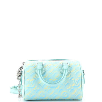 Speedy Bandouliere Bag Stardust Monogram Empreinte Leather 20