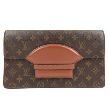Louis Vuitton Monogram Chaillot Clutch Bag Brown M51788