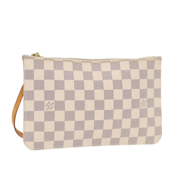 Louis Vuitton Neverfull Mm  Canvas Clutch Bag
