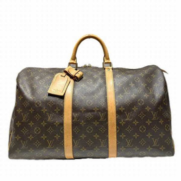 Louis Vuitton Keepall 50  Canvas Travel Bag