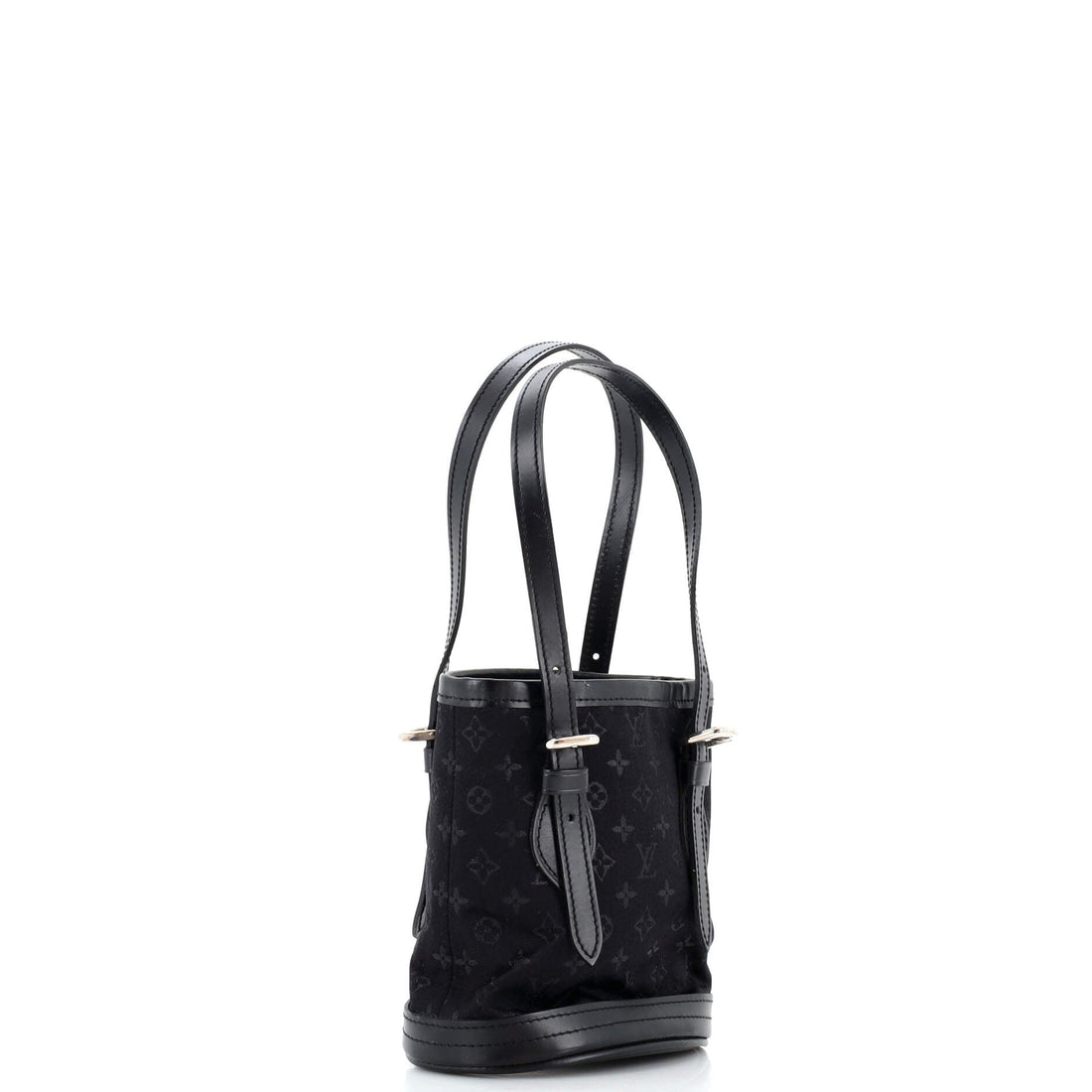 Bucket Bag Monogram Satin Mini
