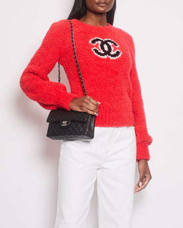 Pearl Street Bags Chanel Red Fall 2019 Runway Teddy CC Jumper FR 34 (UK 6)