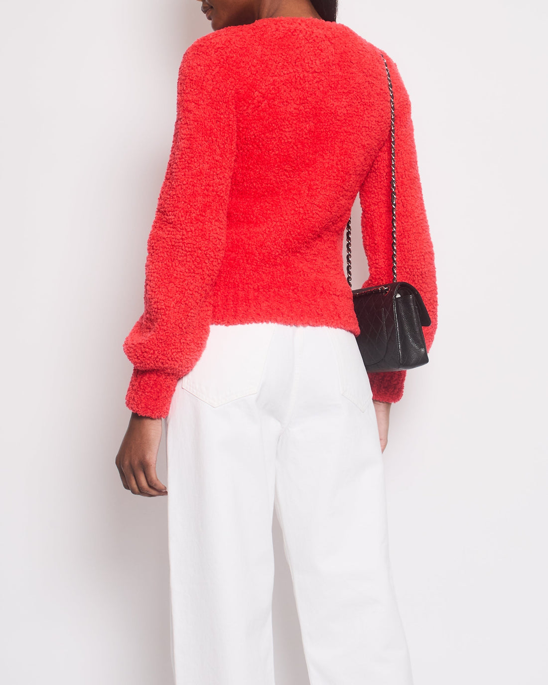 Pearl Street Bags Chanel Red Fall 2019 Runway Teddy CC Jumper FR 34 (UK 6)