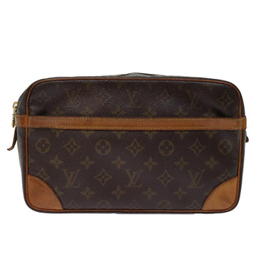 Louis Vuitton CompiÃ¨gne  Canvas Clutch Bag