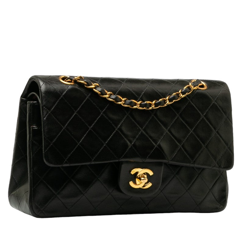 Chanel Matrases Chain Cocono mark Chain houlder Bag Black  S  Chanel