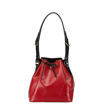 Louis Vuitton Petit NoÃ©  Leather Shoulder Bag