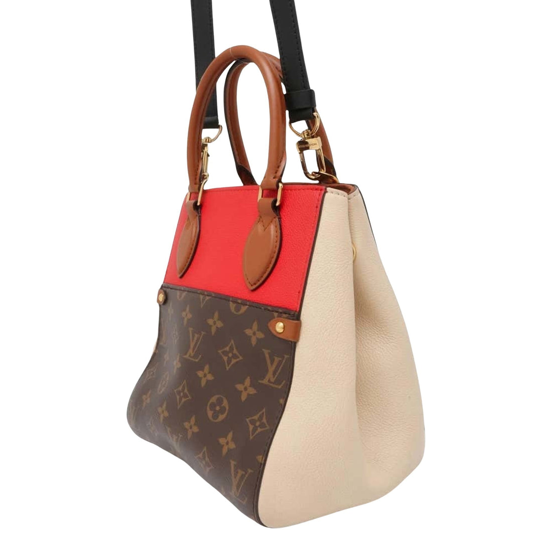 Louis Vuitton Fold Pm  Leather Tote Bag