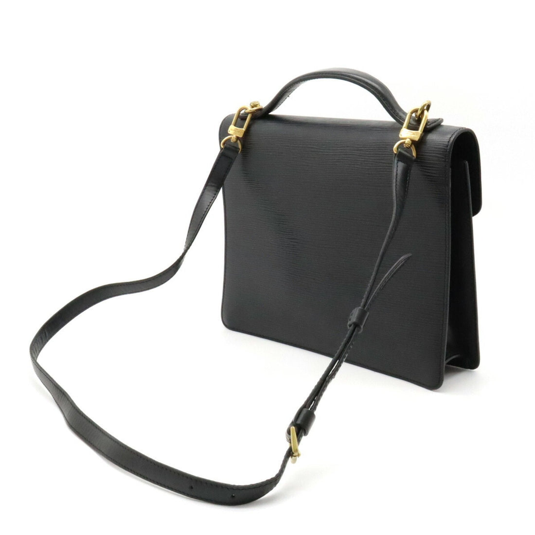 Louis Vuitton Monceau  Leather Shoulder Bag