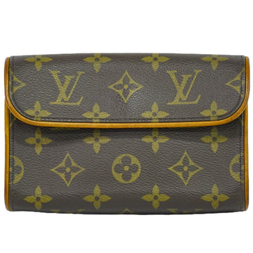 Louis Vuitton Pochette Florentine   Plated Clutch Bag