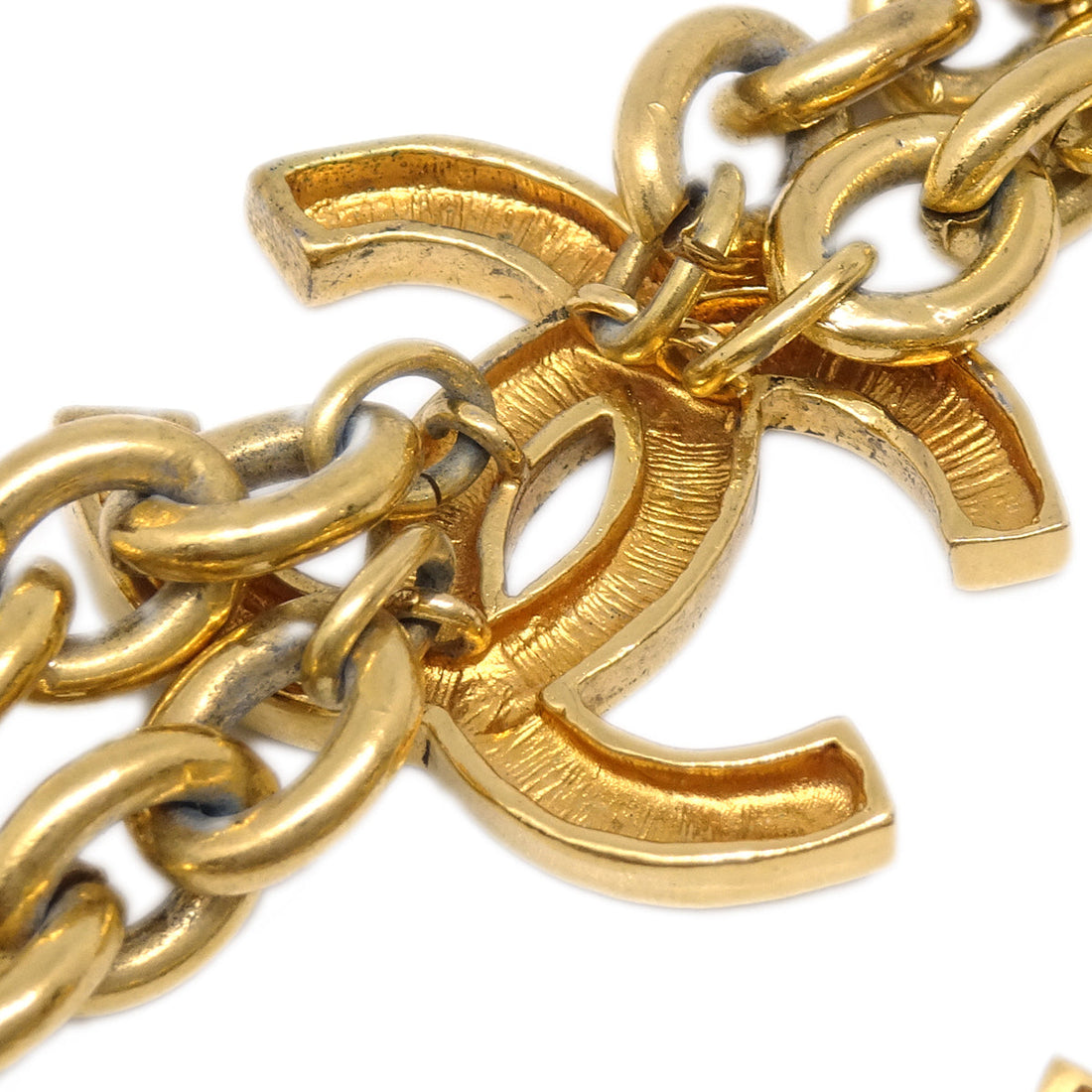 Chanel CC Chain Belt Gold Small New 684