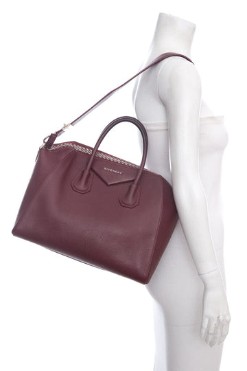 Givenchy Oxblood Antigona Handbag