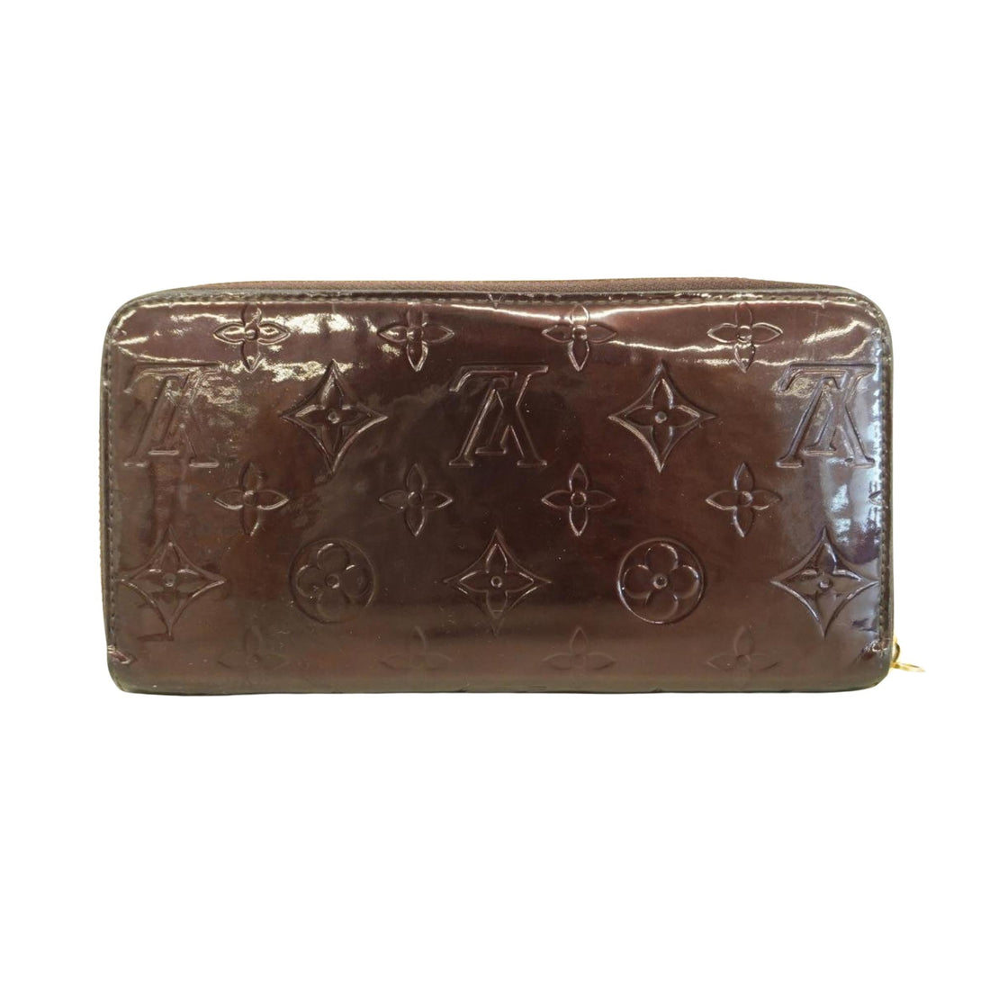 Louis Vuitton Zippy Wallet  Patent Leather Wallet