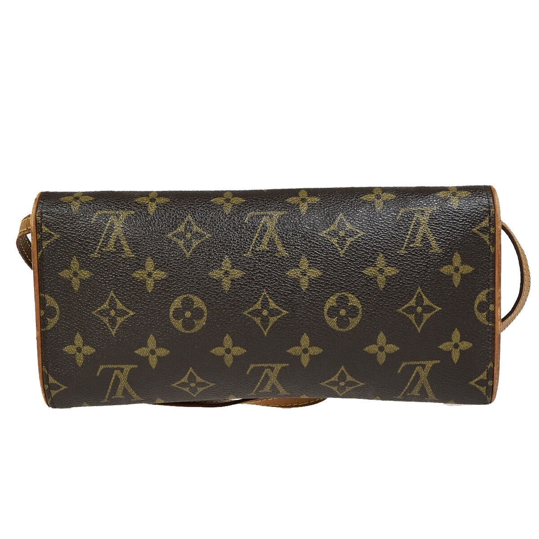 Louis Vuitton Pochette Twin  Canvas Clutch Bag