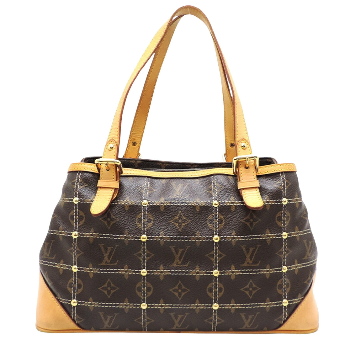 Louis Vuitton Rivet  Canvas Shoulder Bag