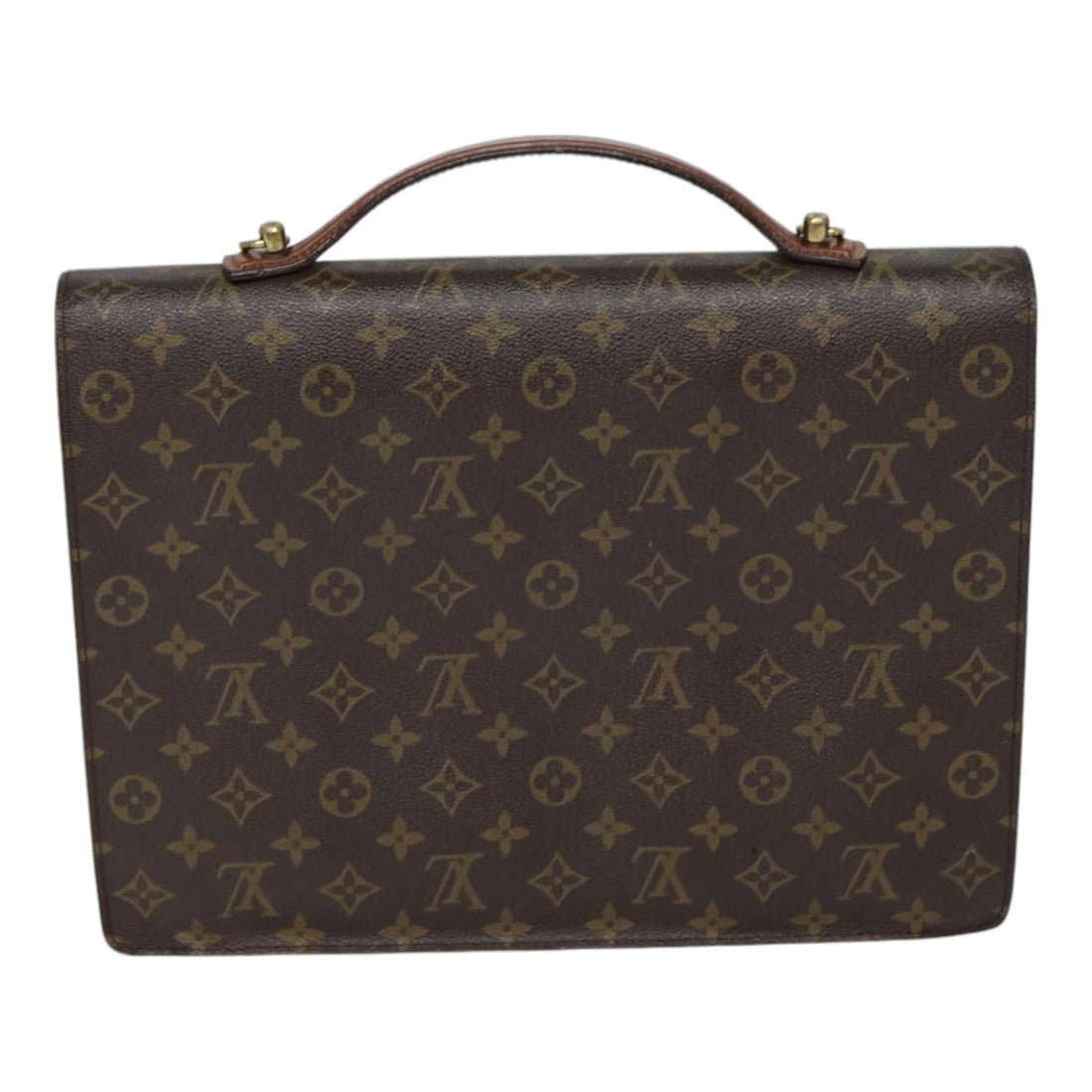 Louis Vuitton Document Case  Canvas Briefcase Bag