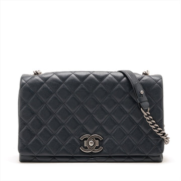 Chanel DECAMATRACE LEZER SINGLE FLAPS SINGLE CHAIN BAG NAYBIE SILVER GOLD TOOLS  EARTH  LOVE no markET SHOP