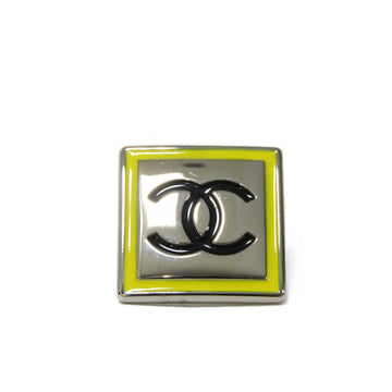 Chanel Square Coco Mark Pin Brooch
