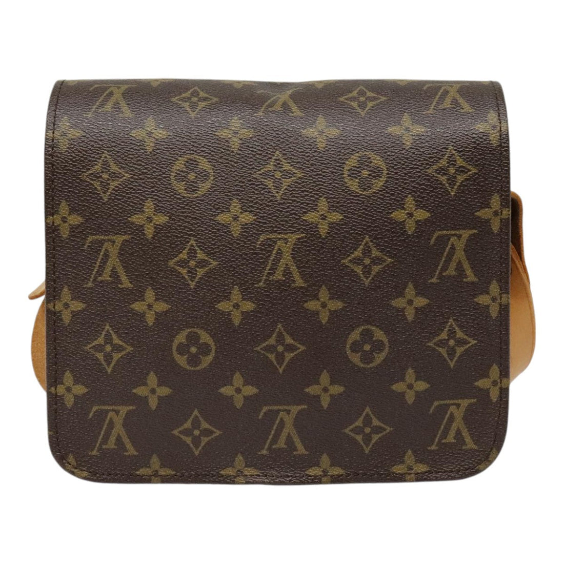 Louis Vuitton Cartouchière  Canvas Shoulder Bag