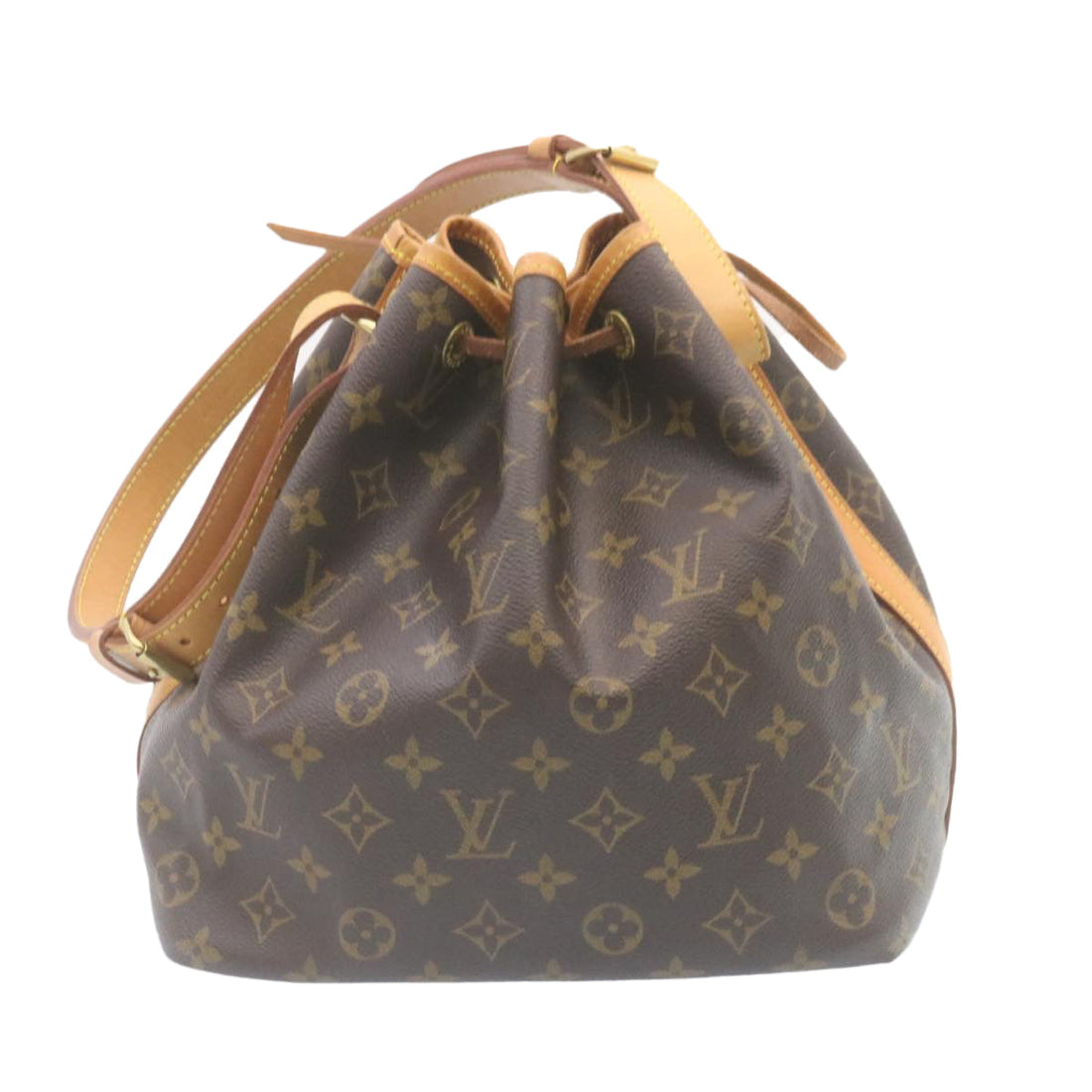 Louis Vuitton Petit NoÃ©  Canvas Shoulder Bag