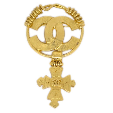 Chanel Brooch Pin Gold 94P