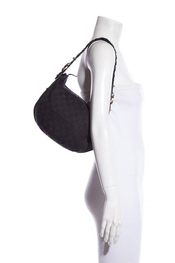 Gucci  Black Monogram Hobo