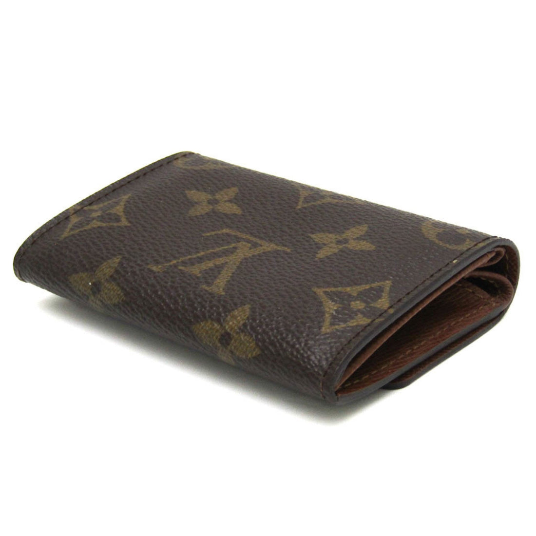 Louis Vuitton Porte Monnaie Plat  Canvas Wallet