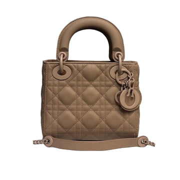 Lady Dior Mini Ultra Matte CalBNkin Beige