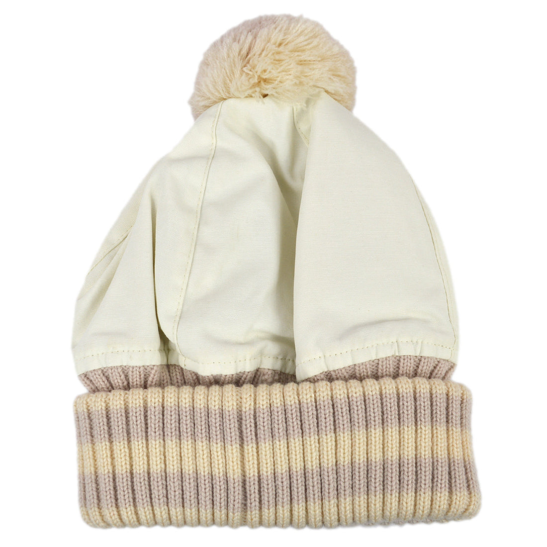 Chanel Ivory Sport Line Knitted Hat Small New #M