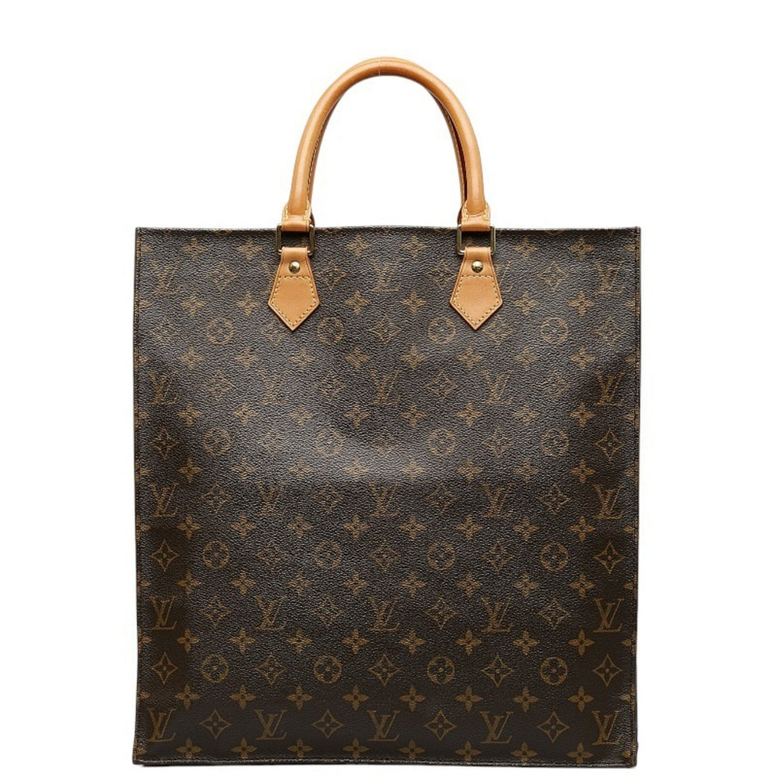 Louis Vuitton Sac Plat  Canvas Tote Bag