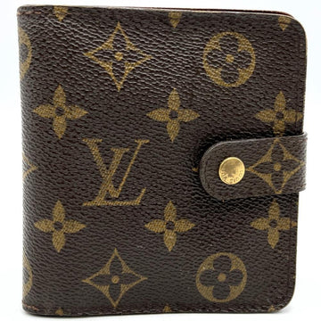 Louis Vuitton Compact Zip  Canvas Wallet