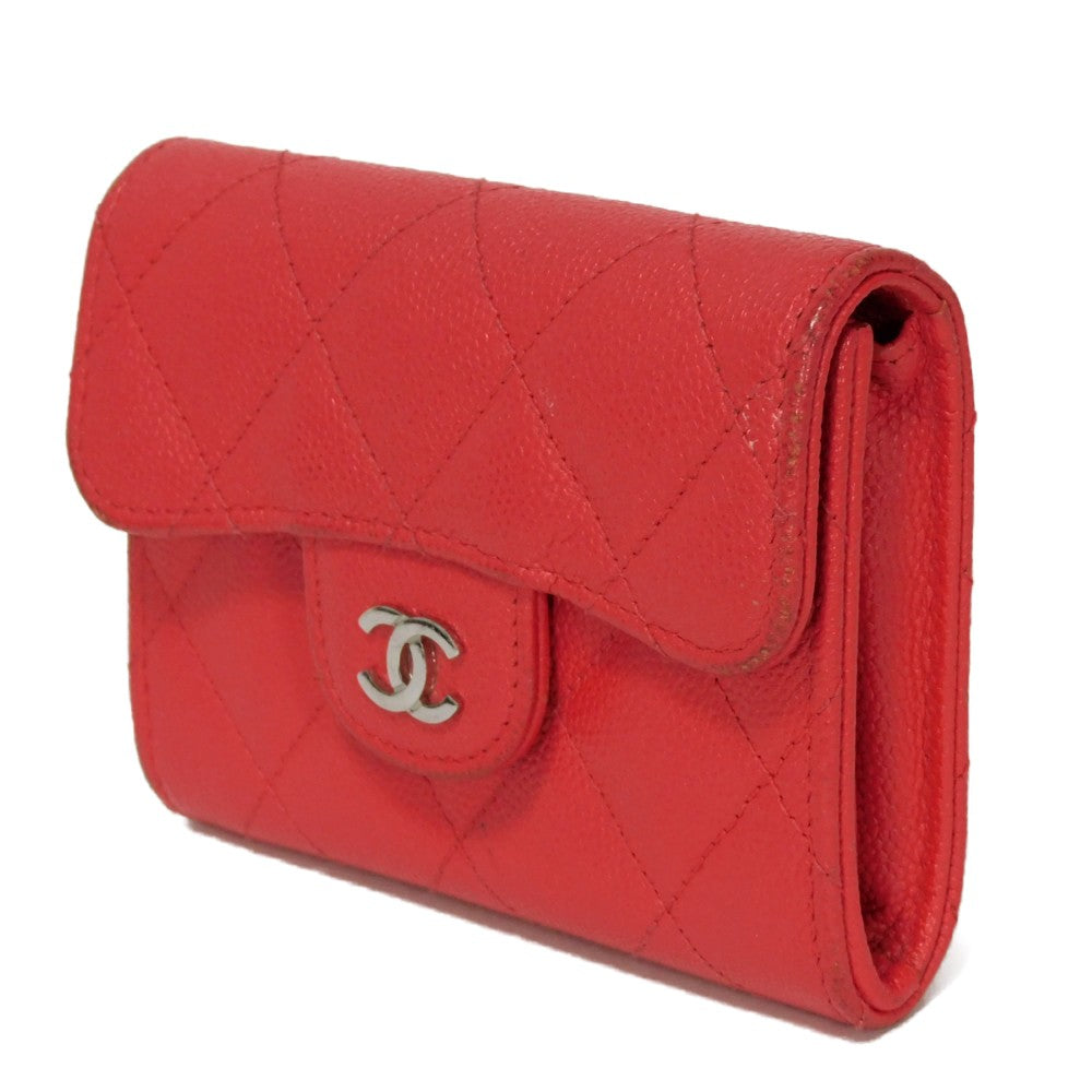 Top Quality Chanel Matelasse Compact Wallet A31504