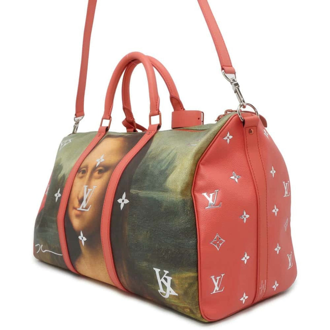 Louis Vuitton  Pvc Leather Boston Bag Shoulder Bag