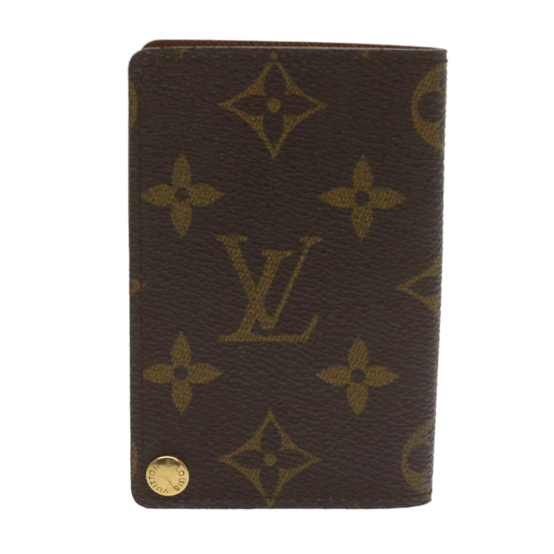 Louis Vuitton Porte Carte Crédit Pression  Canvas Wallet