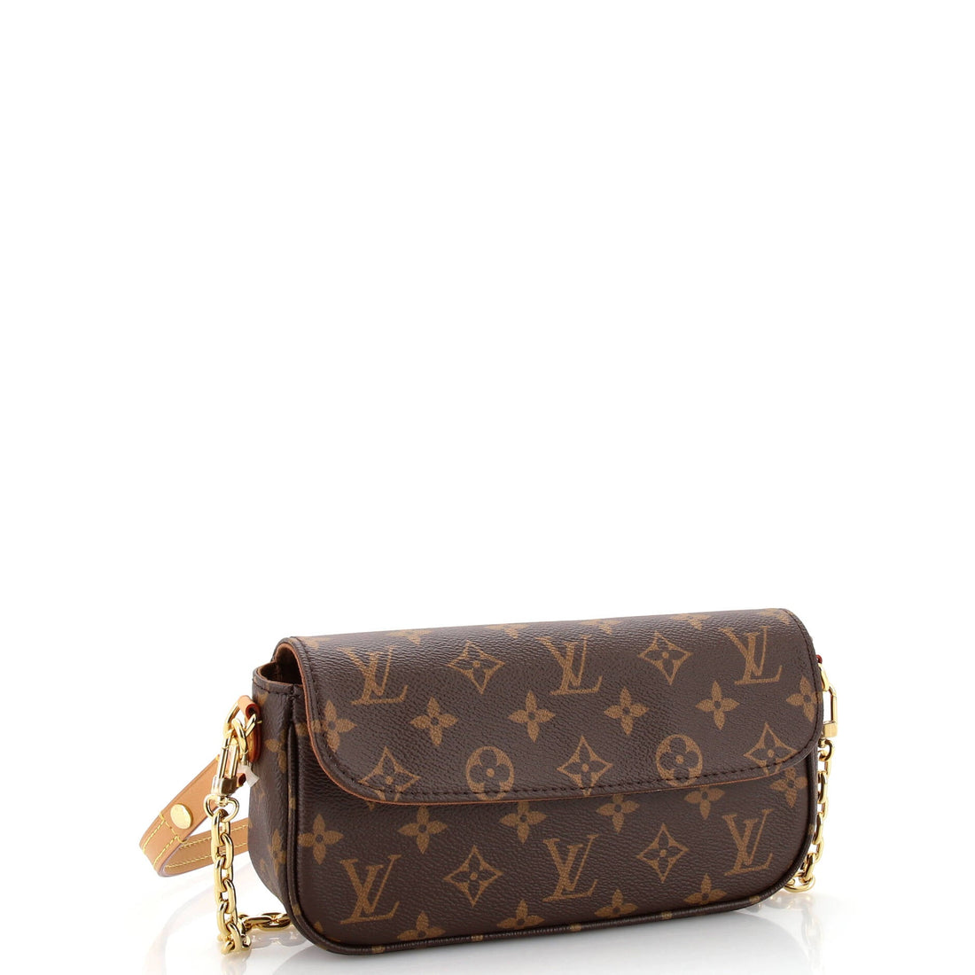 Ivy Wallet on Chain Monogram Canvas