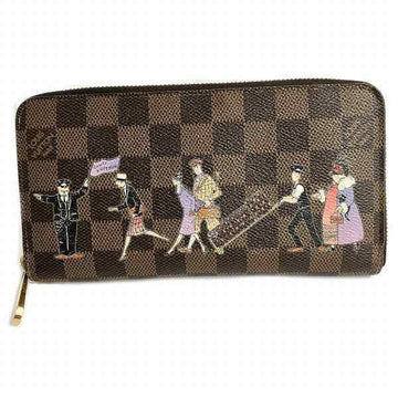 Louis Vuitton Zippy Wallet  Canvas Wallet