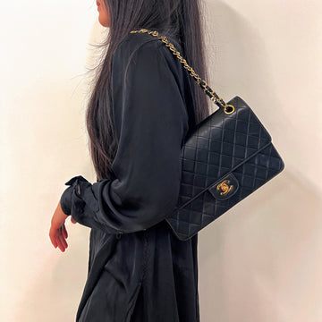Chanel  24K Gold Classic Flap Bag Medium Size