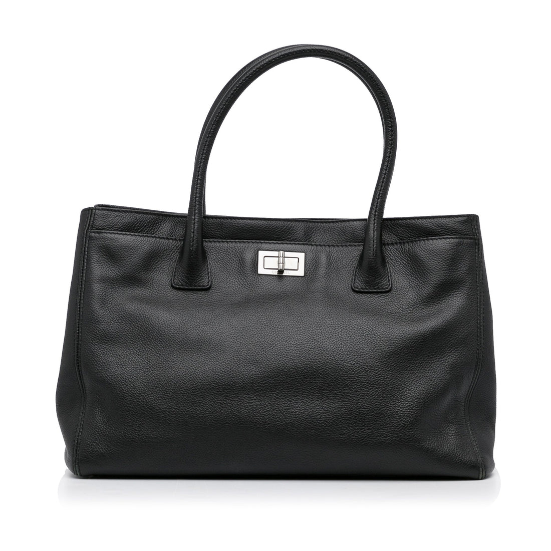 Black Top Quality Chanel Reissue E/W Cerf Tote