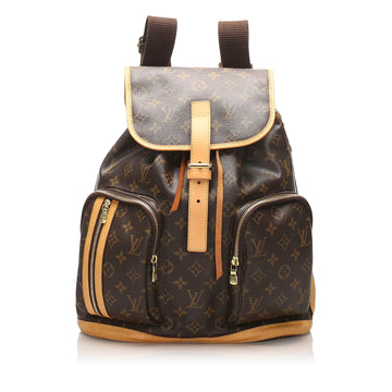 Louis-Vuitton Monogram Sac a dos Bosphore Backpacl Brown GHW