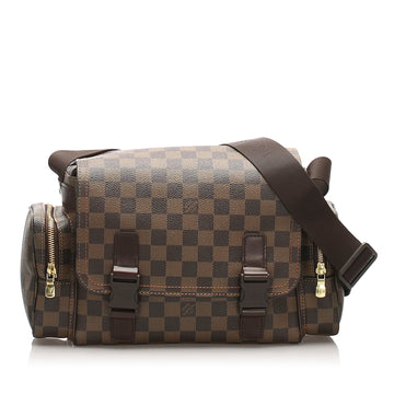 Louis-Vuitton Damier Ebene Melville Messenger Bag